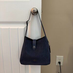 Coach Hadley Navy Blue Purse